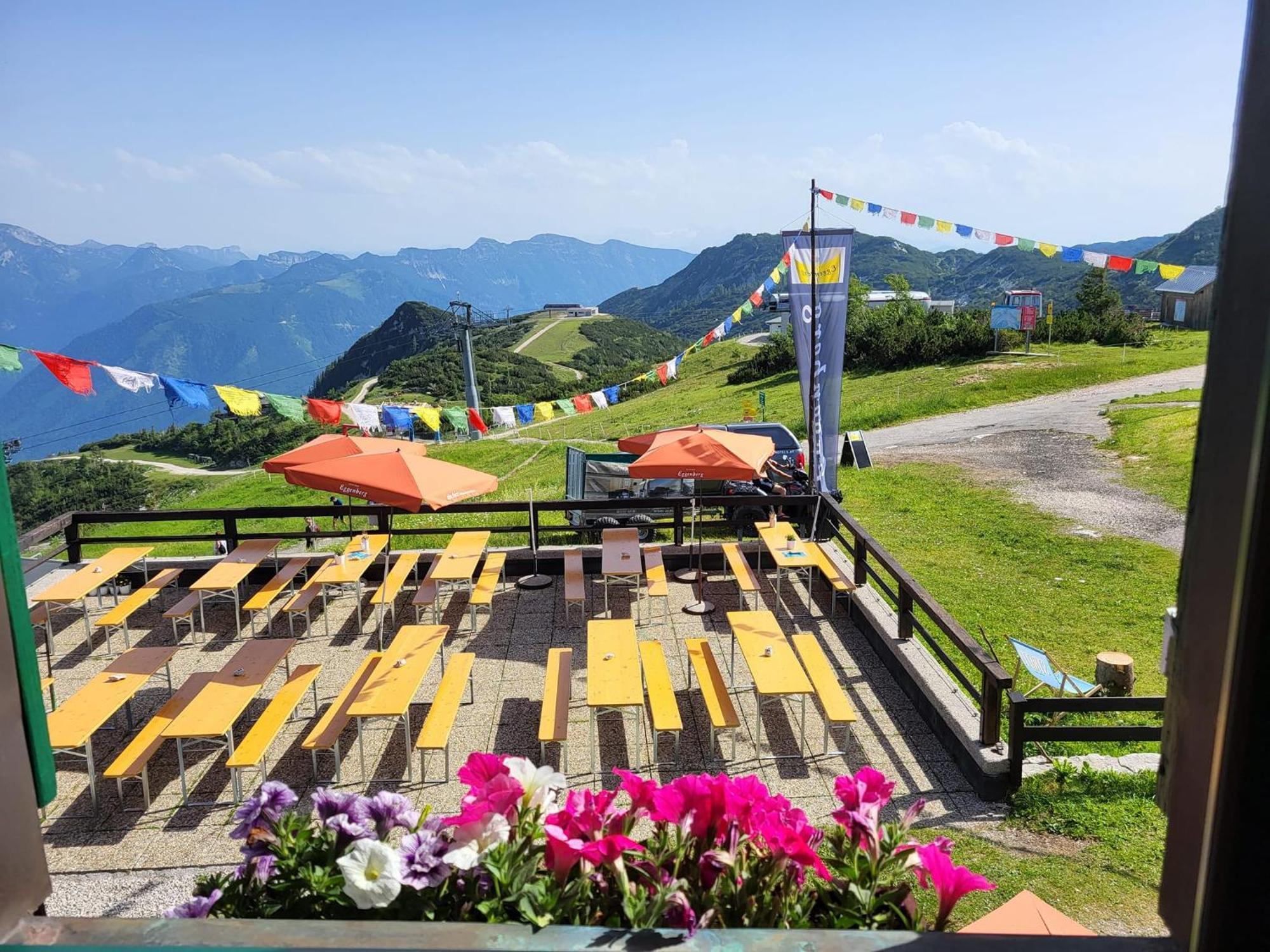 Hotel Christophorushuette Am Feuerkogel Ebensee Exteriér fotografie